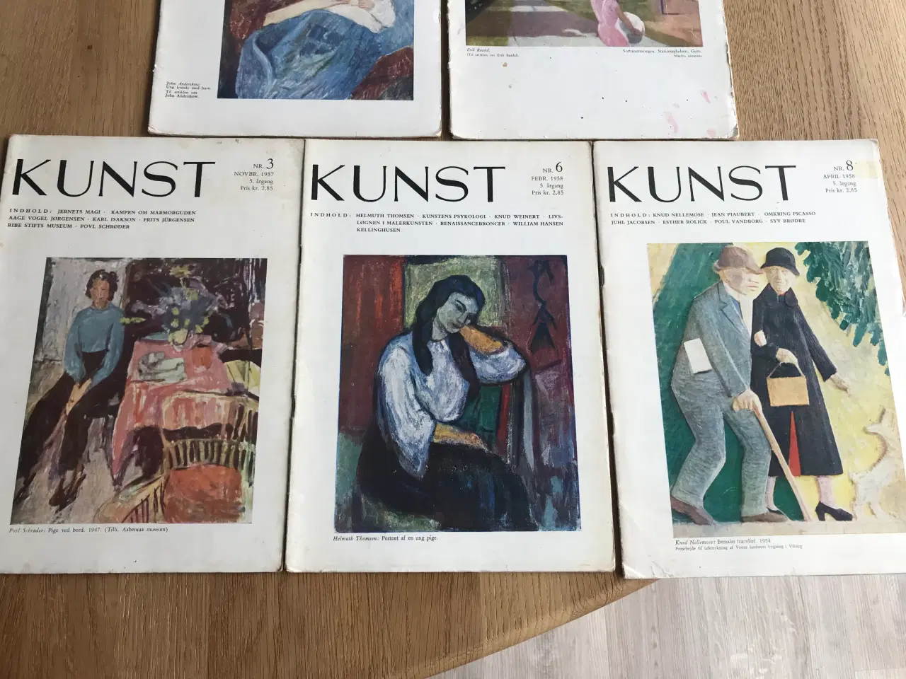 Billede 4 - KUNST  -   Diverse fra 1. - 5. årgang  ( 7 numre)