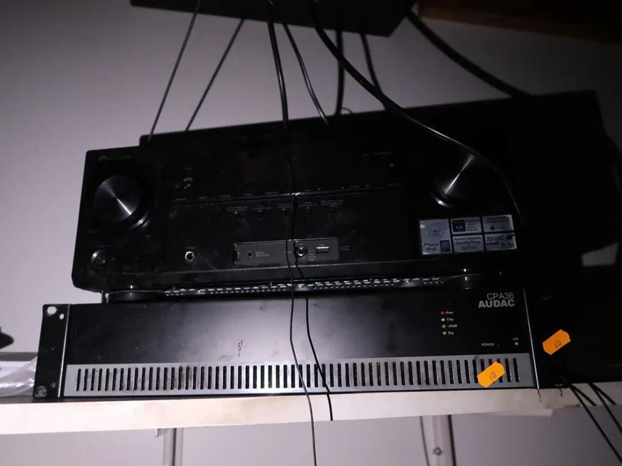 Billede 2 - AV Receiver VSX-527, Forstærker AUDAC CPA36
