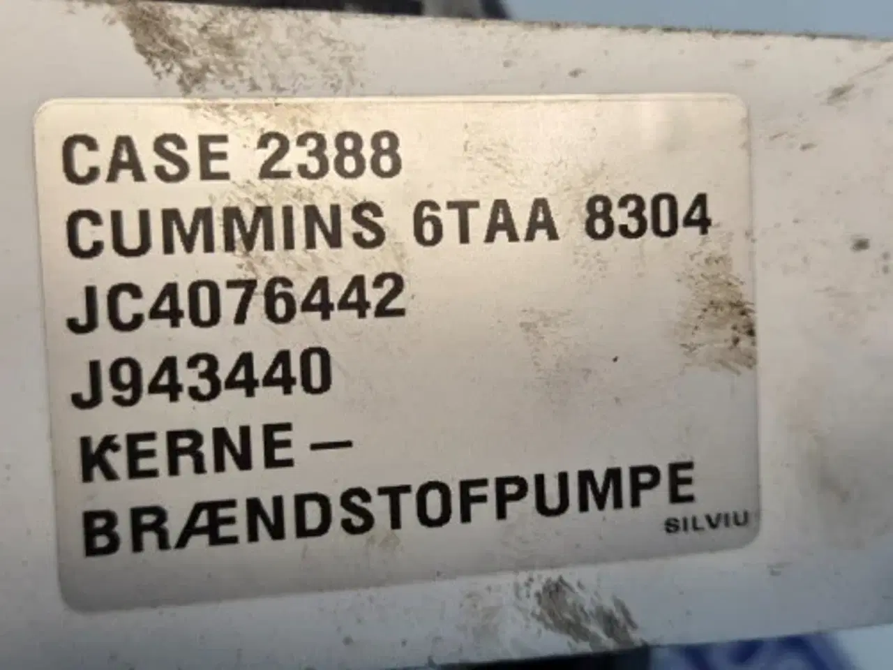 Billede 23 - Cummins 6TAA-8304 Brændstoffpumpe J943440
