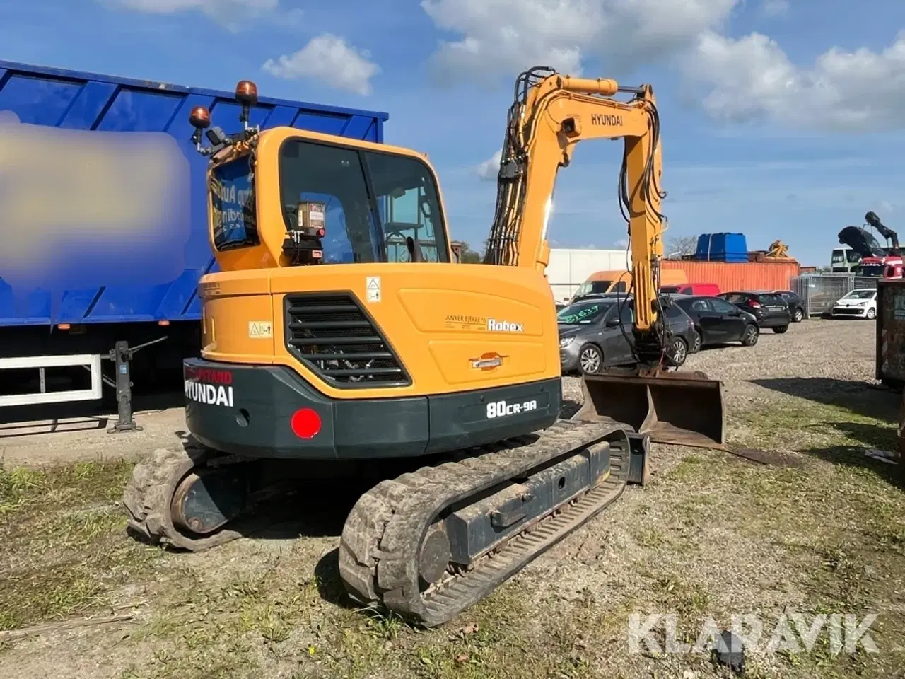 Billede 3 - Gravemaskine Hyundai Robex 80CR-9A med sortergrab og tiltskovl