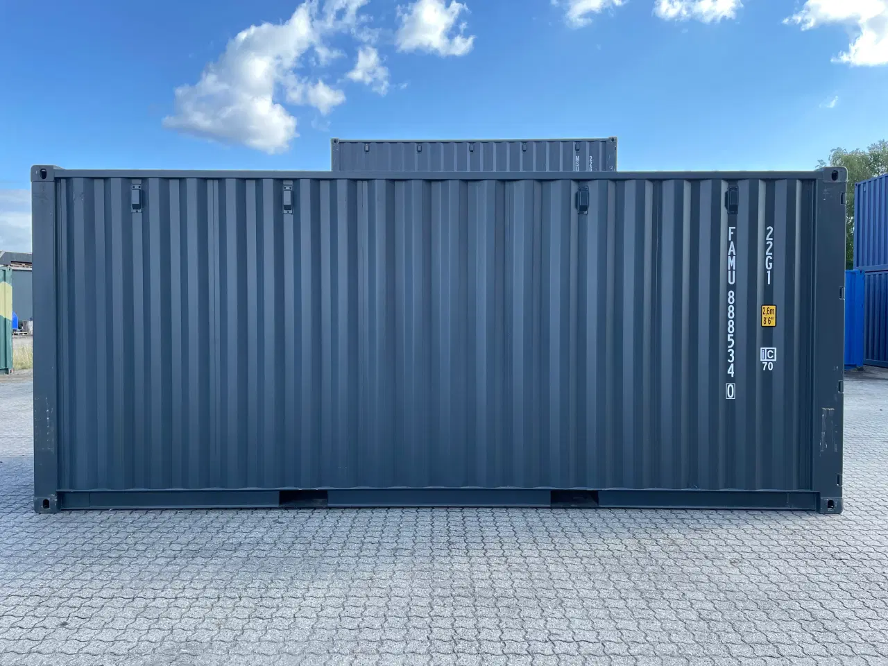 Billede 5 - 20´ fods Container i farve Ral: 7016 nye one way