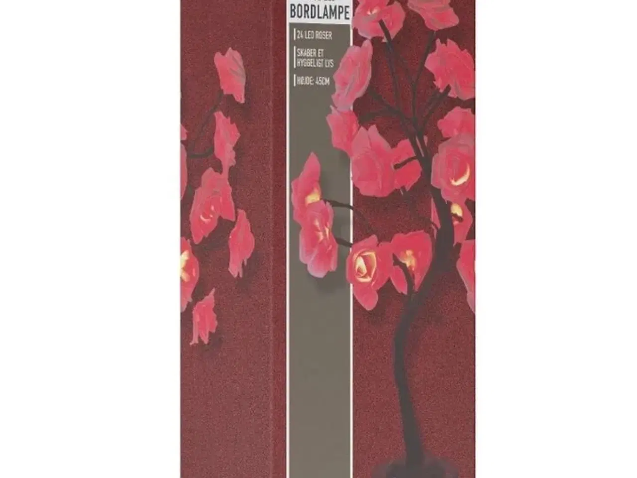 Billede 1 - 16 stk. rose led bordlampe(ubrugt)