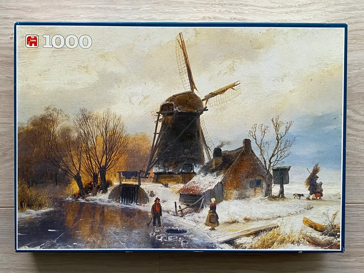 Billede 1 - The Old Mill (Andreas Schelfhout) 1000 brikker