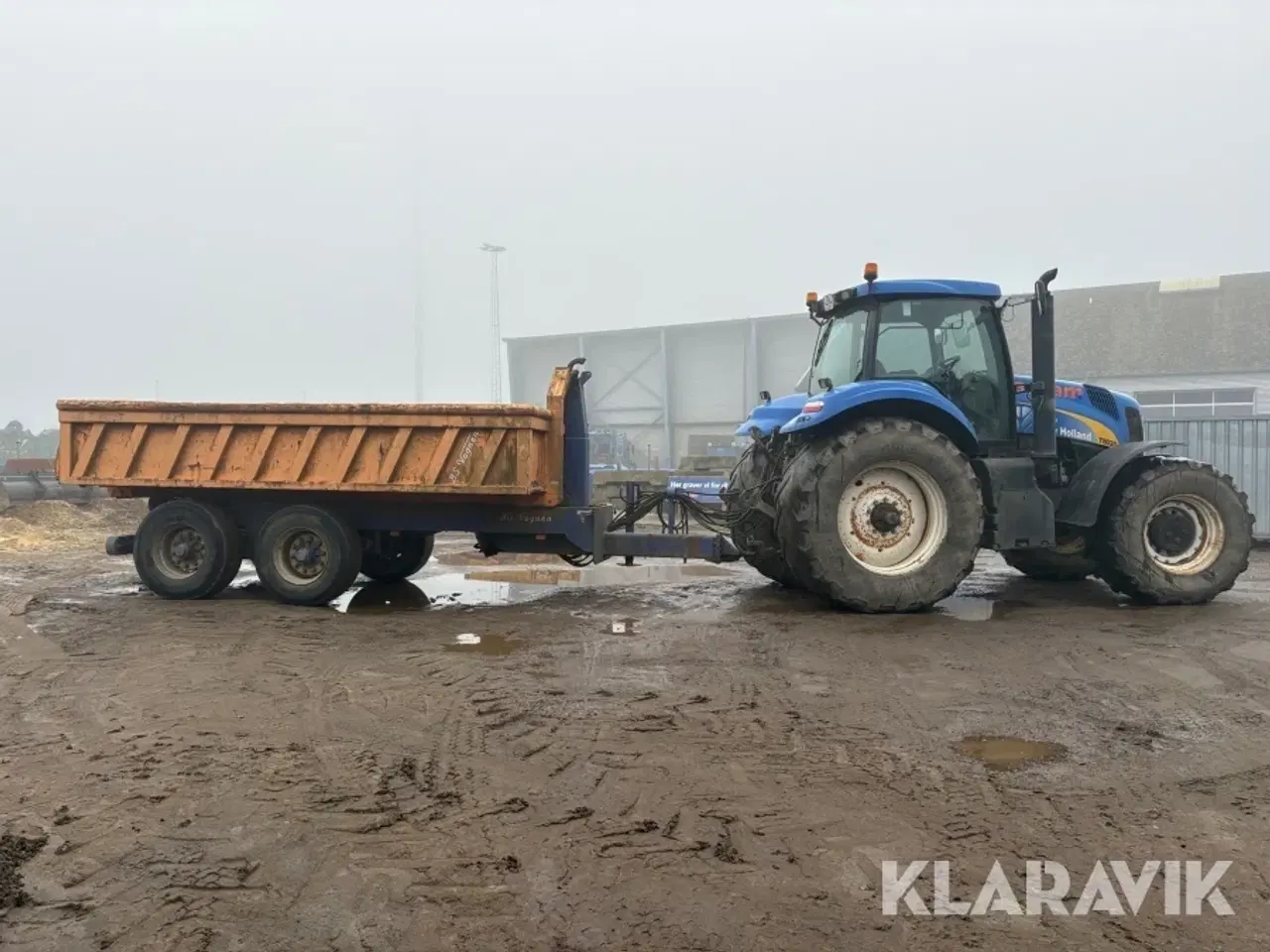 Billede 6 - Traktor New Holland T8020 - inklusiv vogn