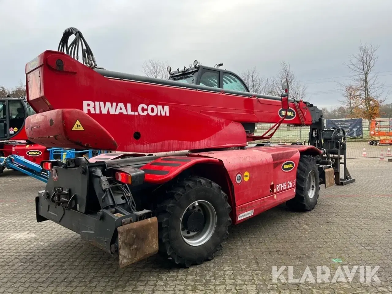 Billede 3 - Rotations Teleskoplæsser Magni RTH5.26S M/C Med Kranspil