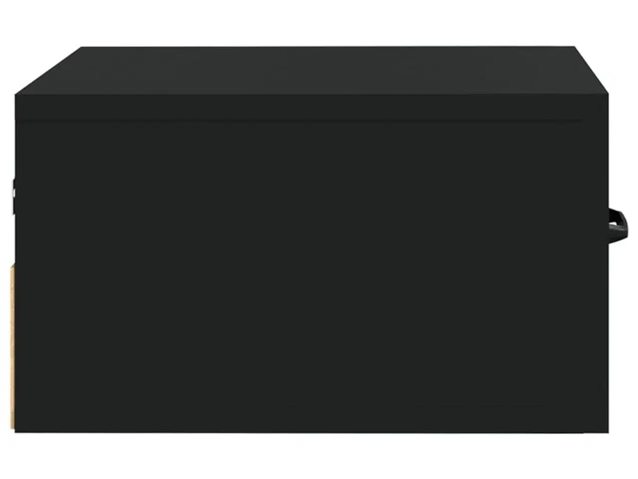 Billede 8 - Væghængte sengeborde 2 stk. 35x35x20 cm sort