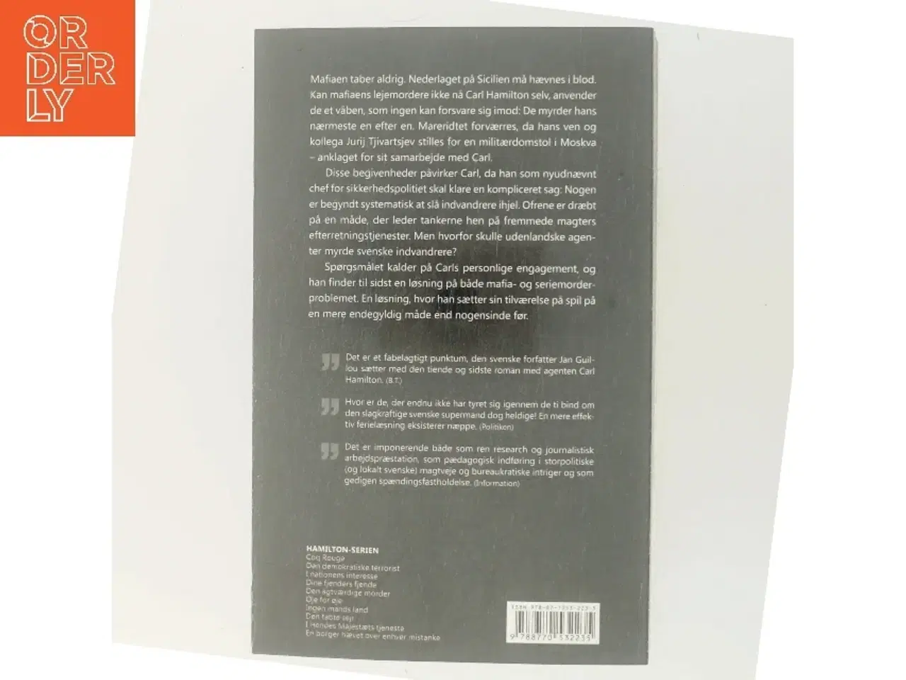 Billede 3 - En borger hævet over enhver mistanke af Jan Guillou (Bog)