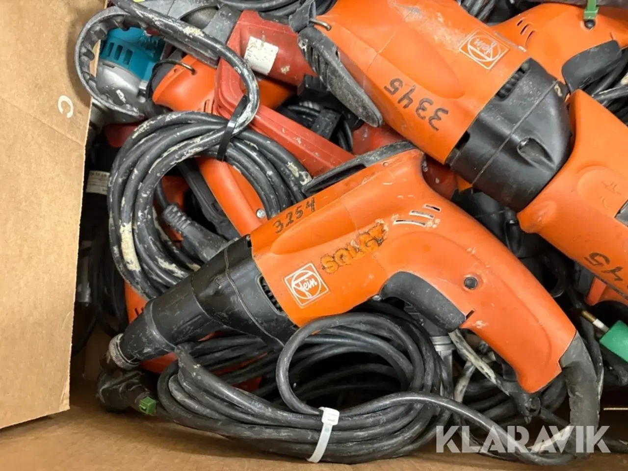 Billede 7 - Håndværktøj Hilti Fein Makita blandet lot 22 styk