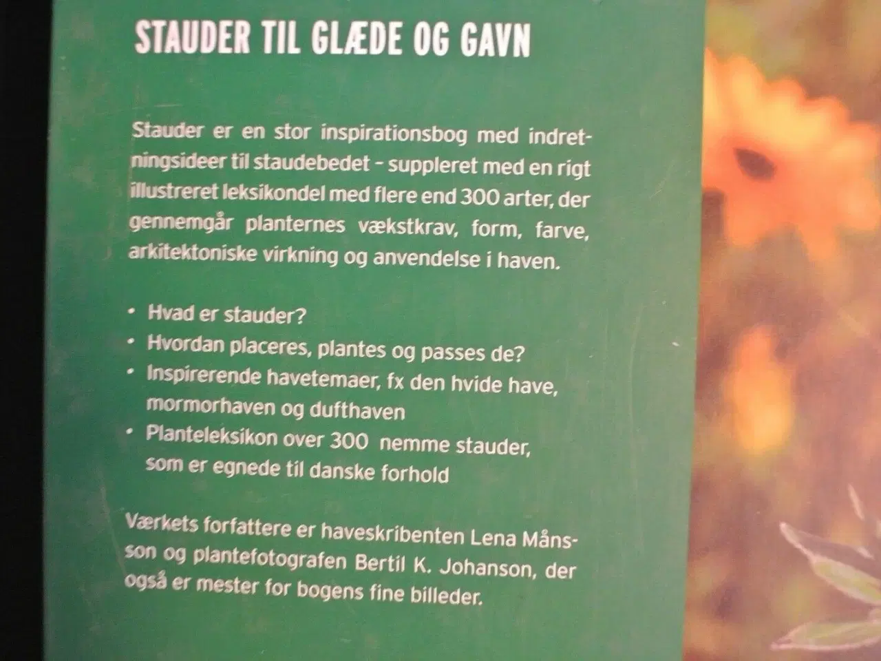 Billede 3 - stauder til glæde og gavn, af lena månsson og bert