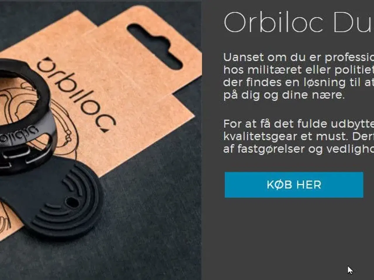 Billede 1 - Orbiloc Quick_Mount & Adjustable Strap