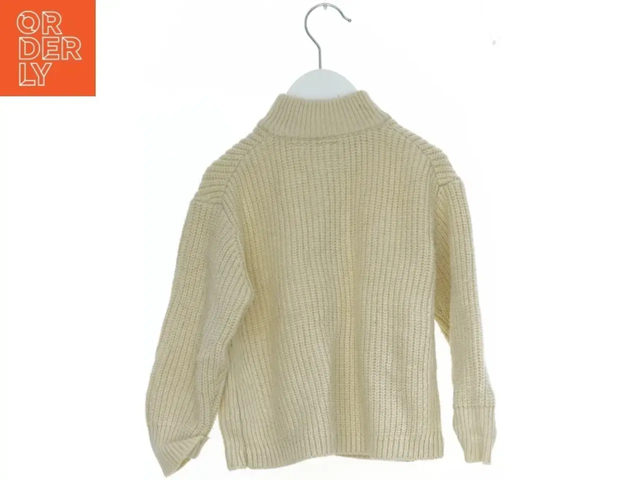 Billede 2 - Strikket cardigan med lynlås fra Zara (str. 92)