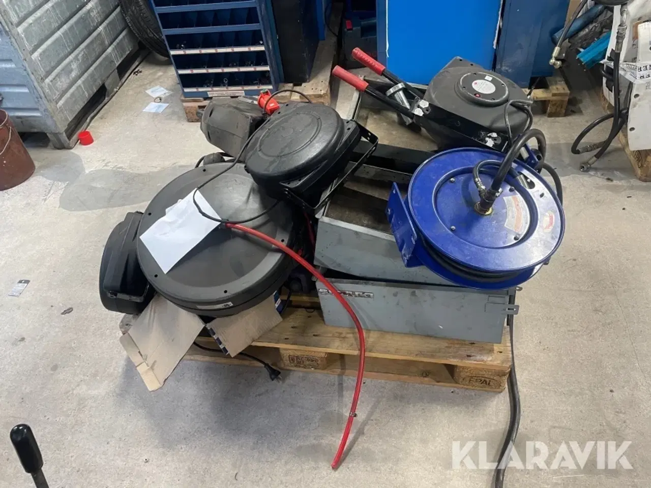 Billede 8 - Slangeopruller - boltsaks - metal skuffer