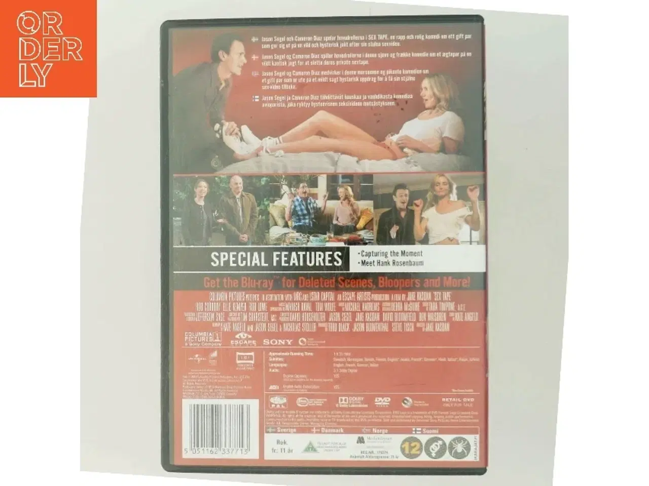 Billede 3 - Sex Tape med Cameron Diaz (DVD)