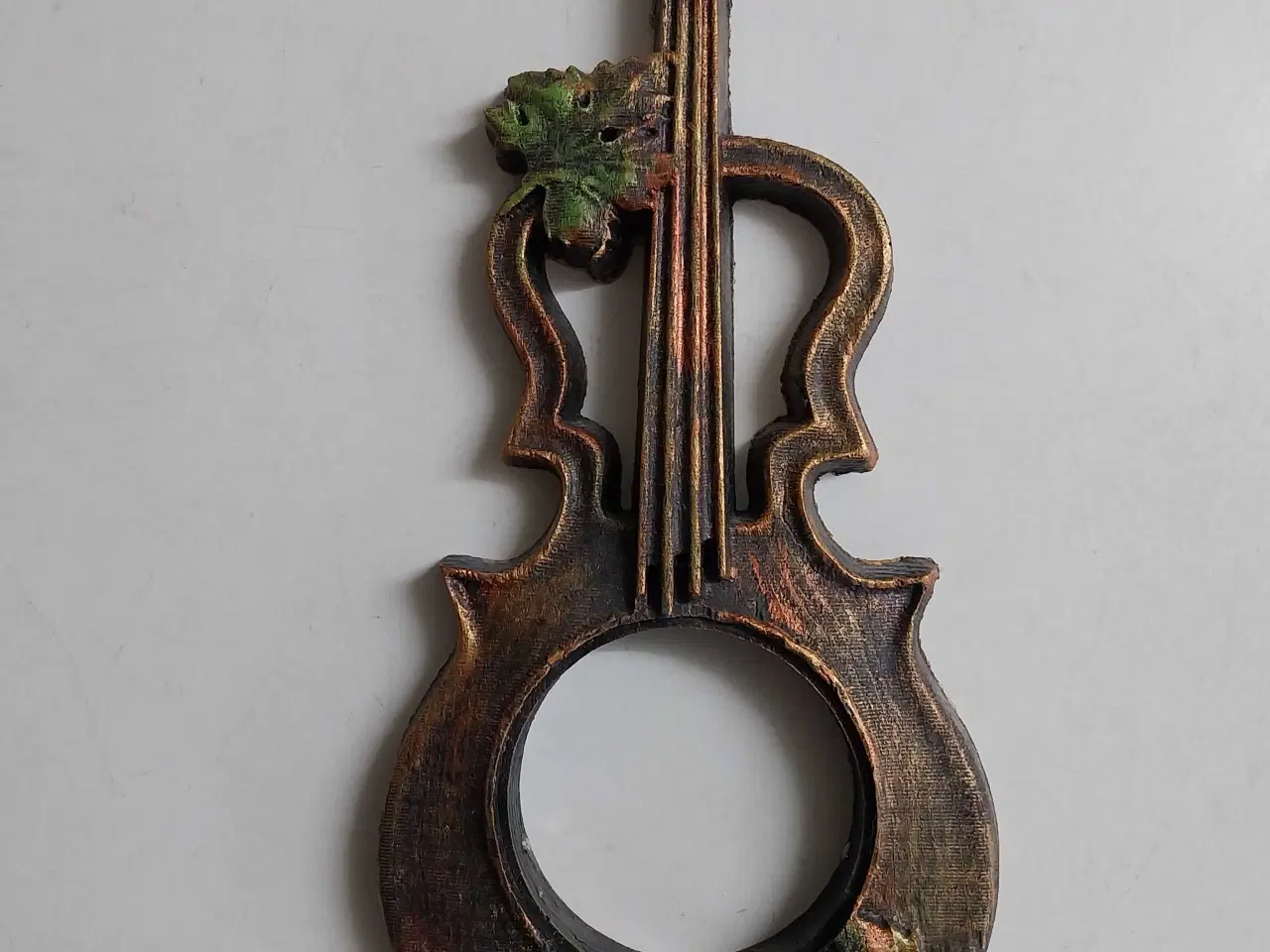 Billede 1 - Violin kobber pynt