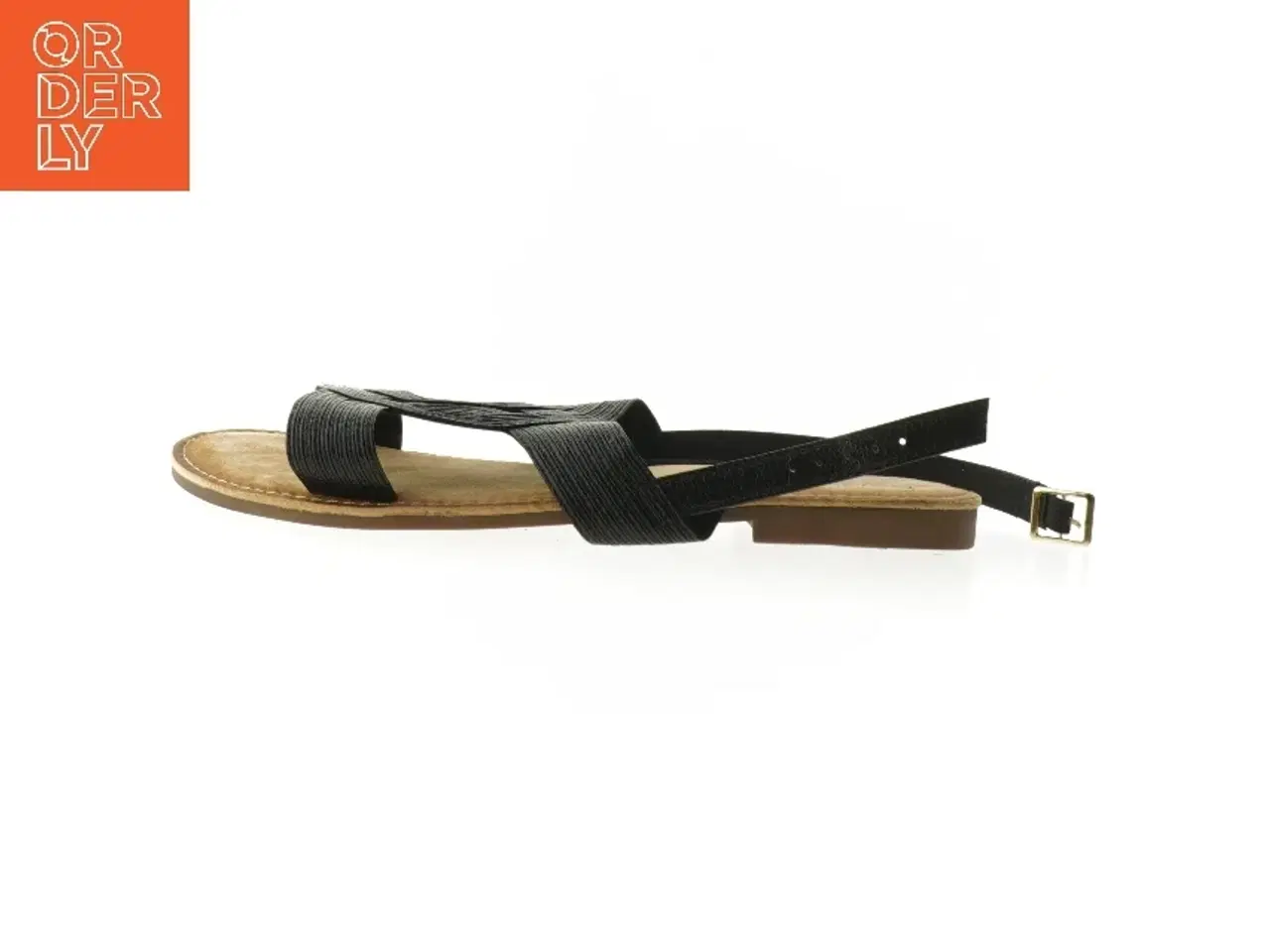 Billede 1 - Sorte sandaler str. 38 fra Sixthe Sens (str. 38 )
