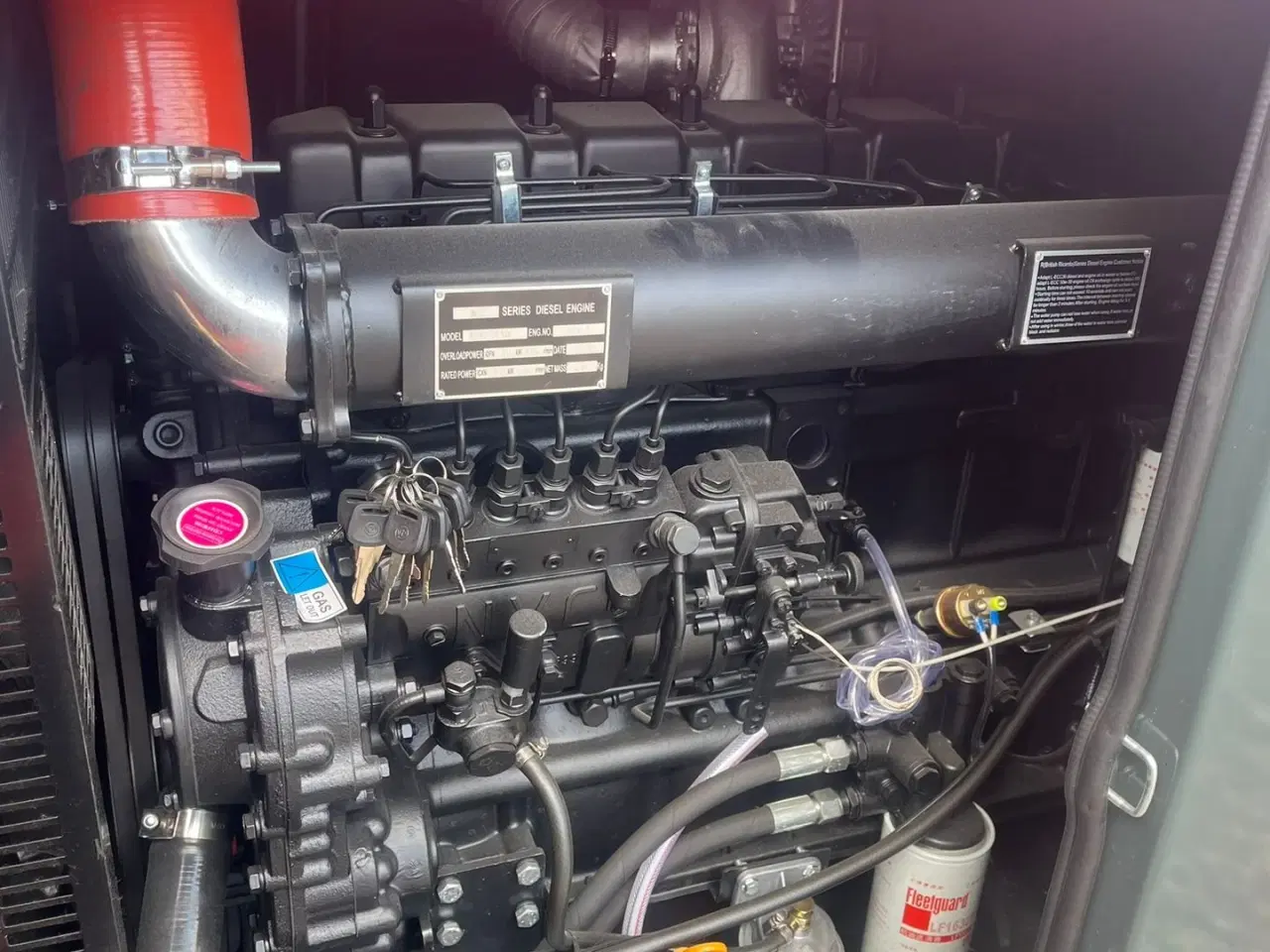 Billede 4 - Bauer GFS-120 ATS, 120 kW/150 kVA Fabriksny generator