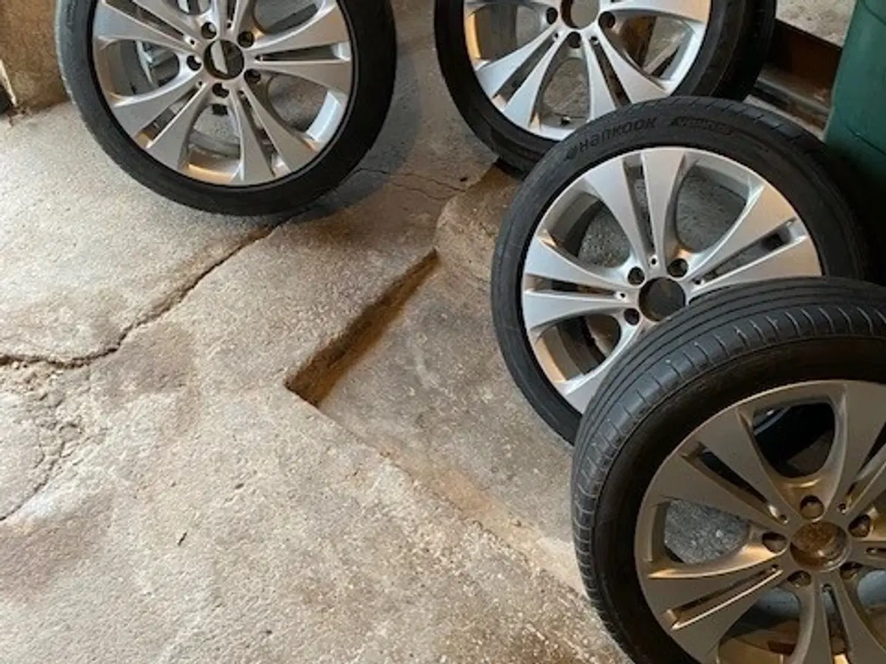 Billede 3 - ALU fælge - Mercedes B 200 - sommerdæk