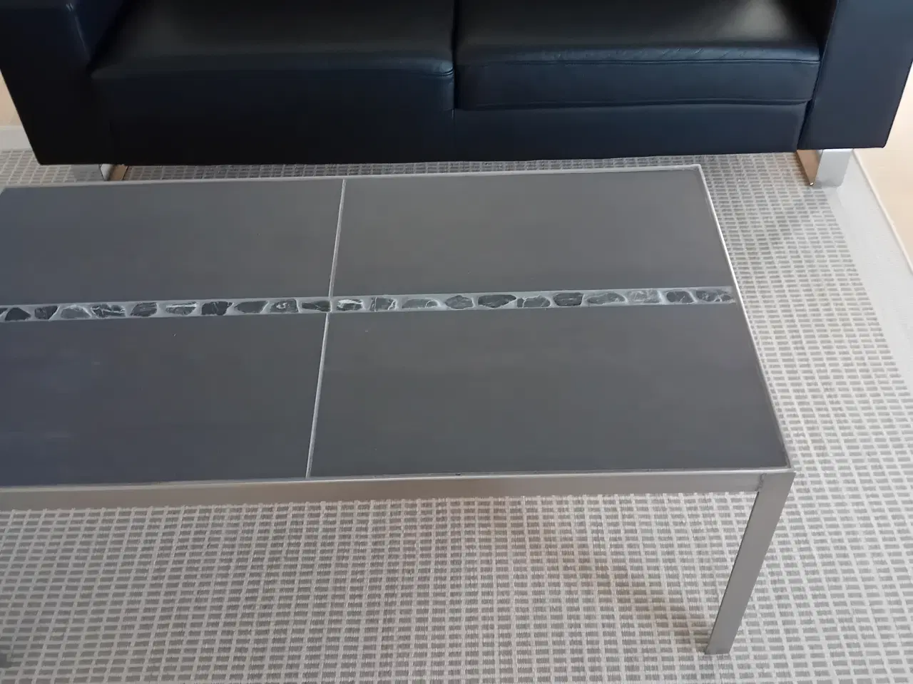 Billede 3 - Stilfuld 2+2½ personers sofa i god læderkvalitet