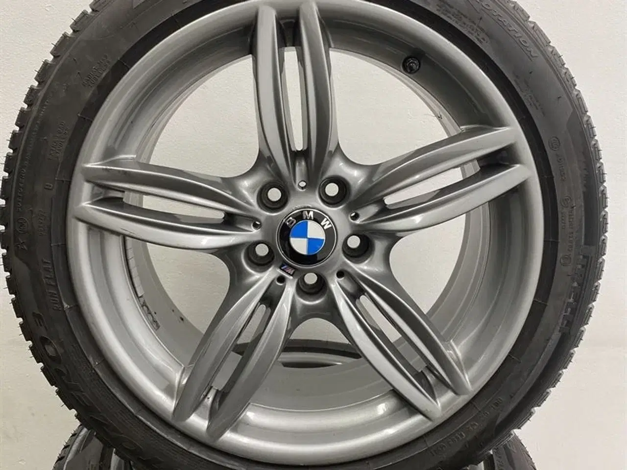 Billede 7 - 19" org. BMW fælge med vinterdæk "M Doublespoke 351" sæt 4stk A63817