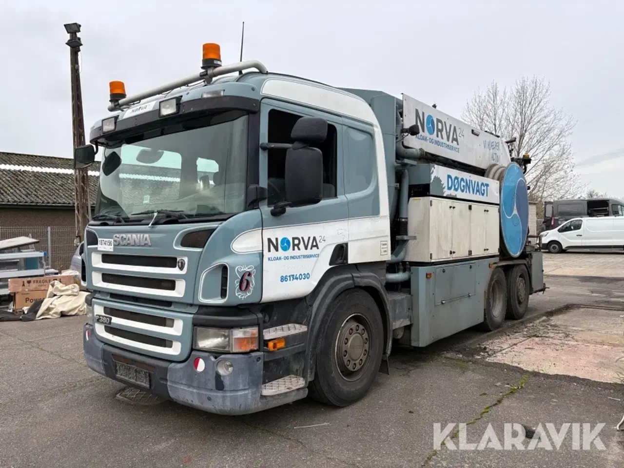 Billede 1 - Slamsuger Scania P 380
