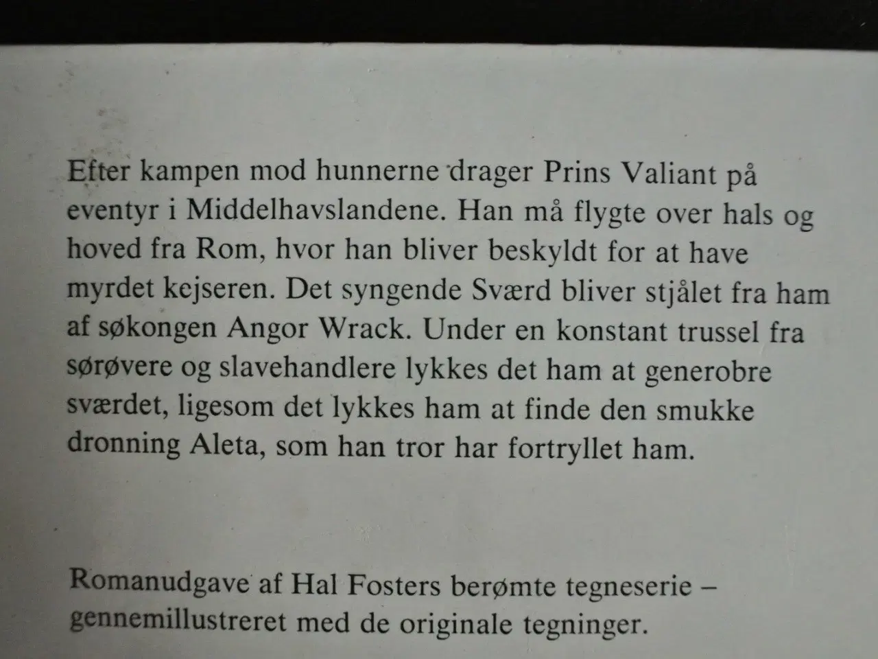 Billede 2 - prins valiant 4 - på eventyr i middelhavet, af hal
