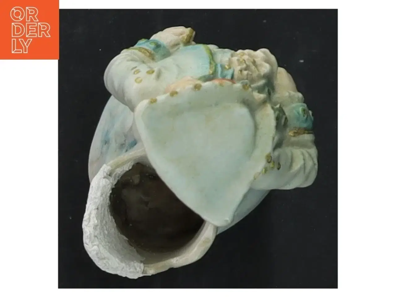 Billede 3 - Porcelænsfigur af mand i historisk dragt