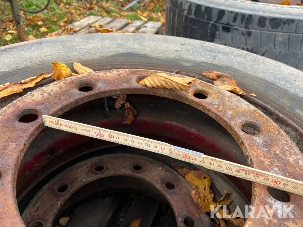 Billede 7 - Lastbilhjul 6 styk