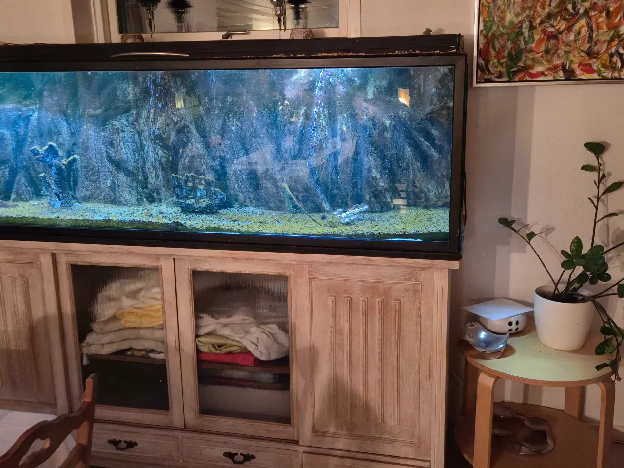 Billede 12 - 660L akvarie med 3D baggrund