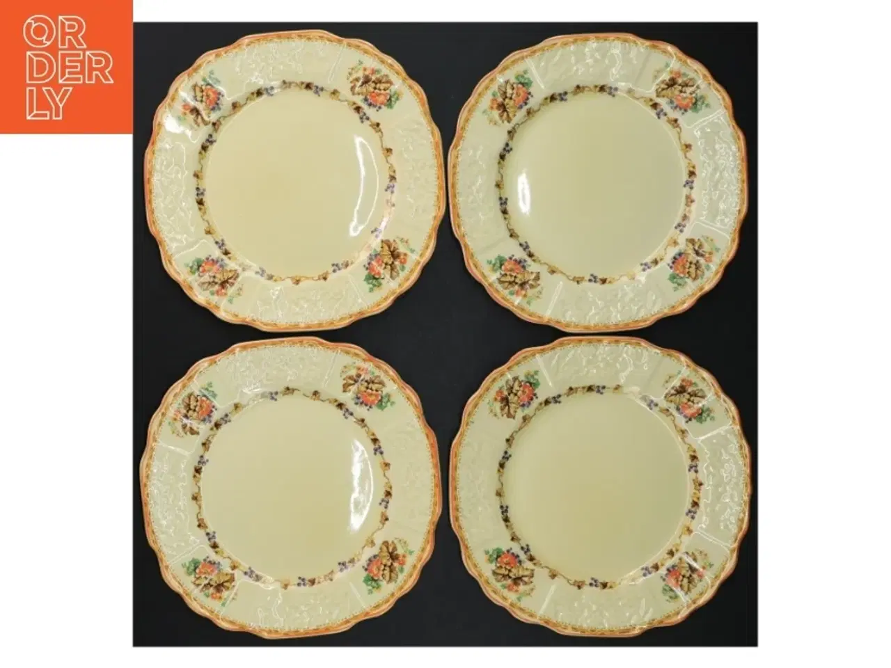 Billede 6 - Vintage porcelænstallerkener (str. Ø. 17 cm)