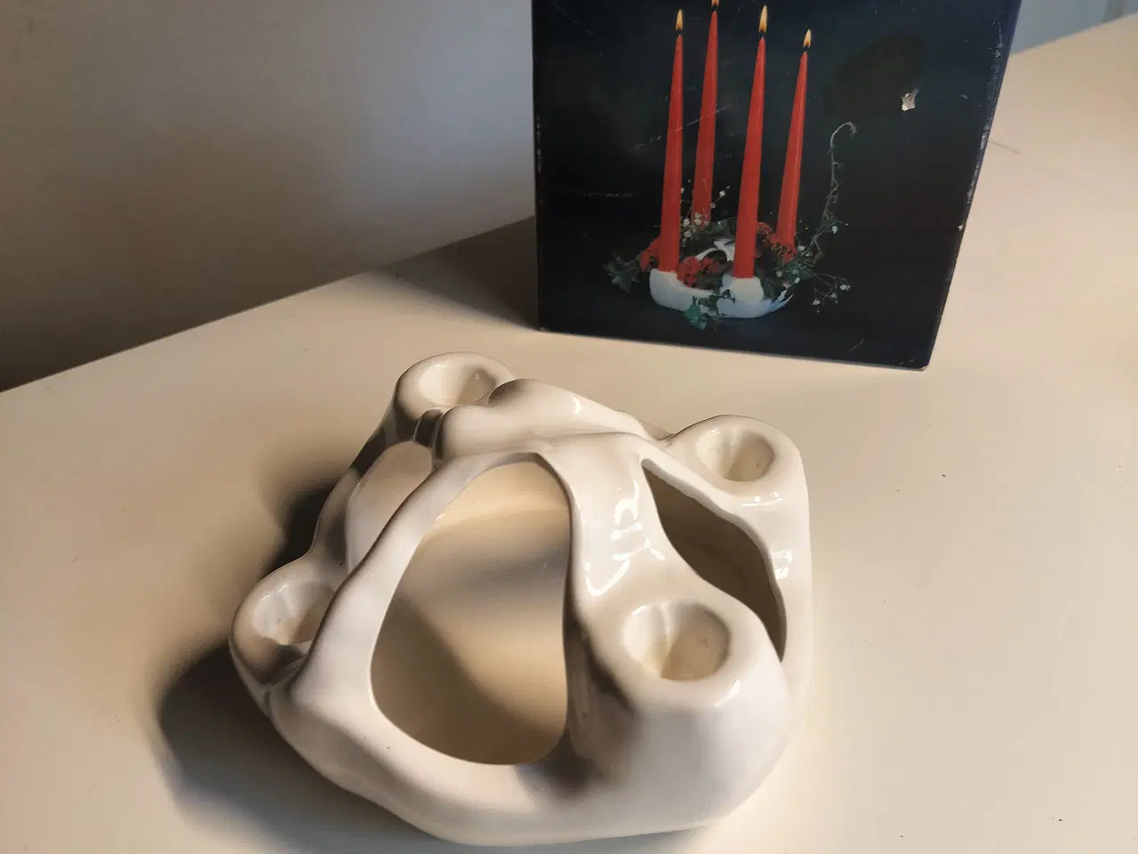 Billede 1 - Gammelt julepynt adventsstage