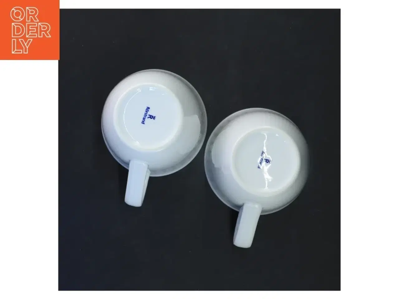 Billede 3 - Hvide porcelænskrus fra Rrstrand (str. 11x10 cm)