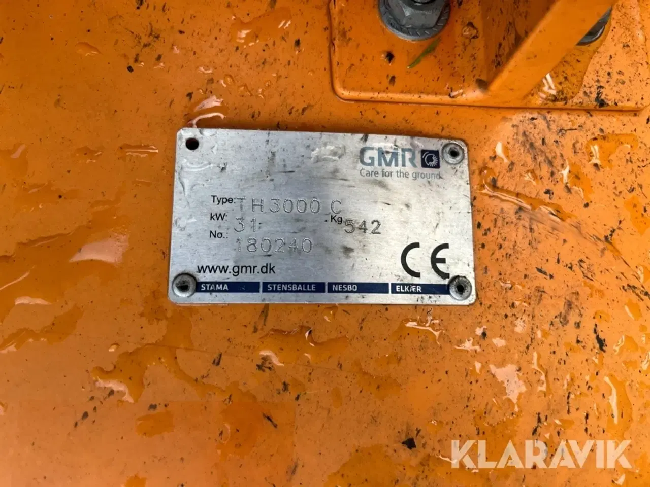 Billede 7 - Redskabsbærer Multihog CX75 med GMR klippebord