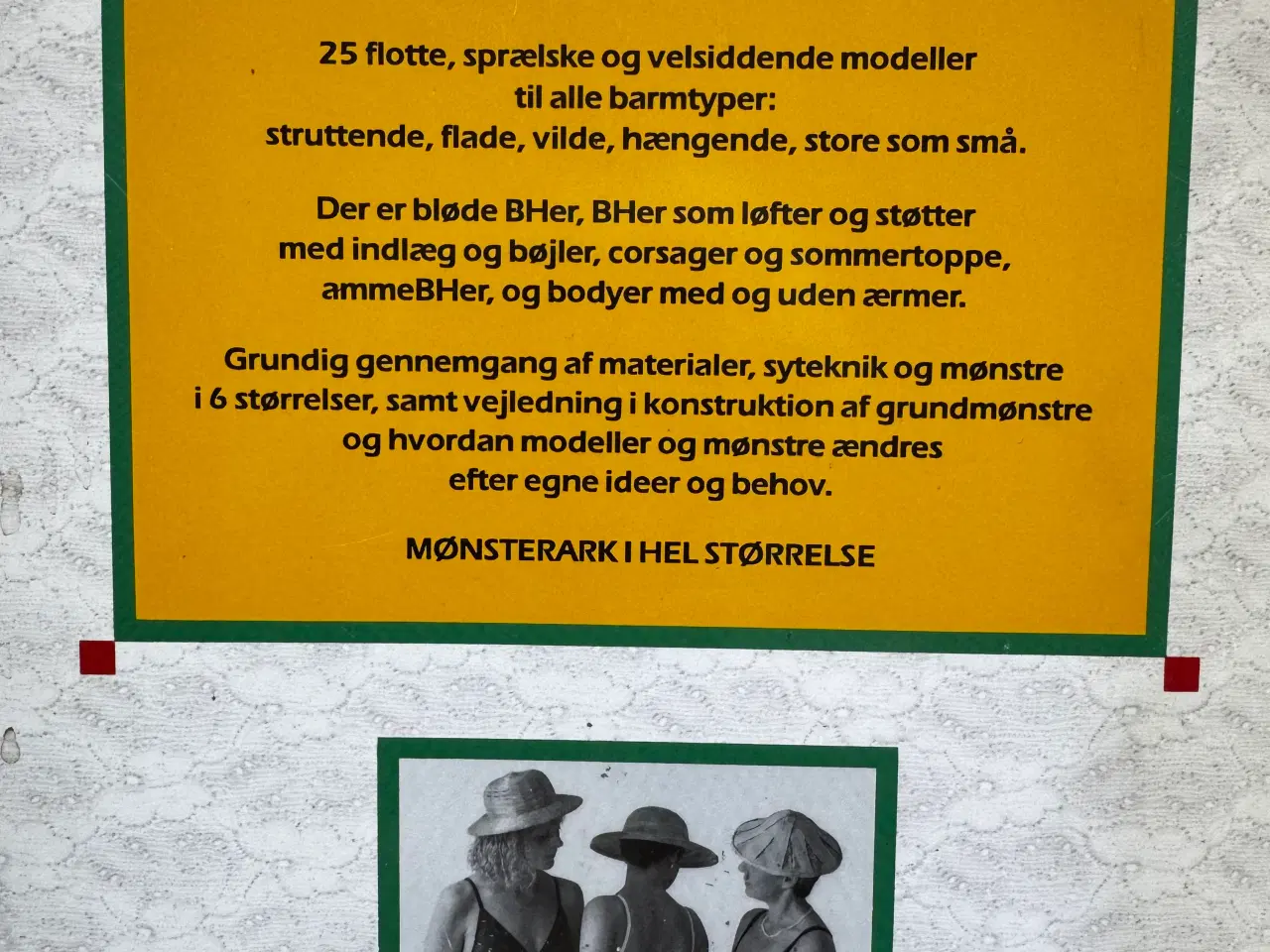 Billede 3 - BH-BOGEN * Syteknik og mønstre til 25 modeller