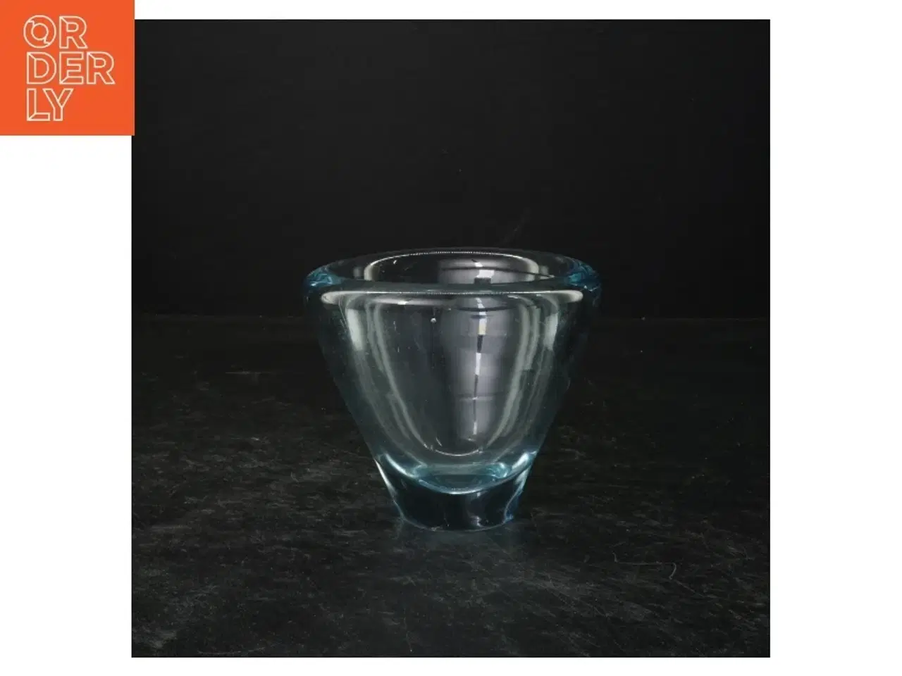 Billede 1 - Glasvase (str. 12 x 10 cm)