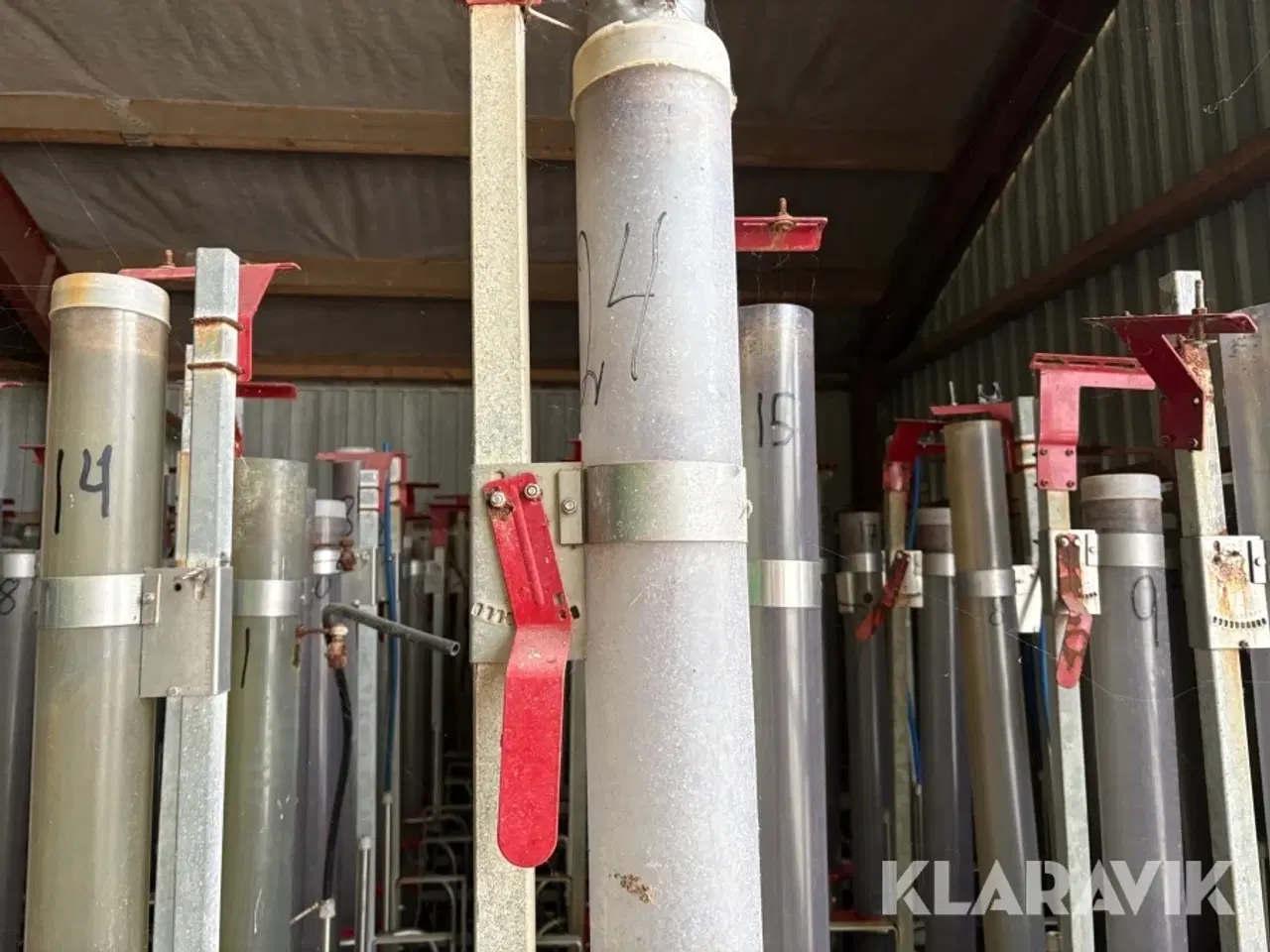 Billede 5 - Foderautomater Tube-O-Mat 70 styk enkelt og 8 styk dobbelt