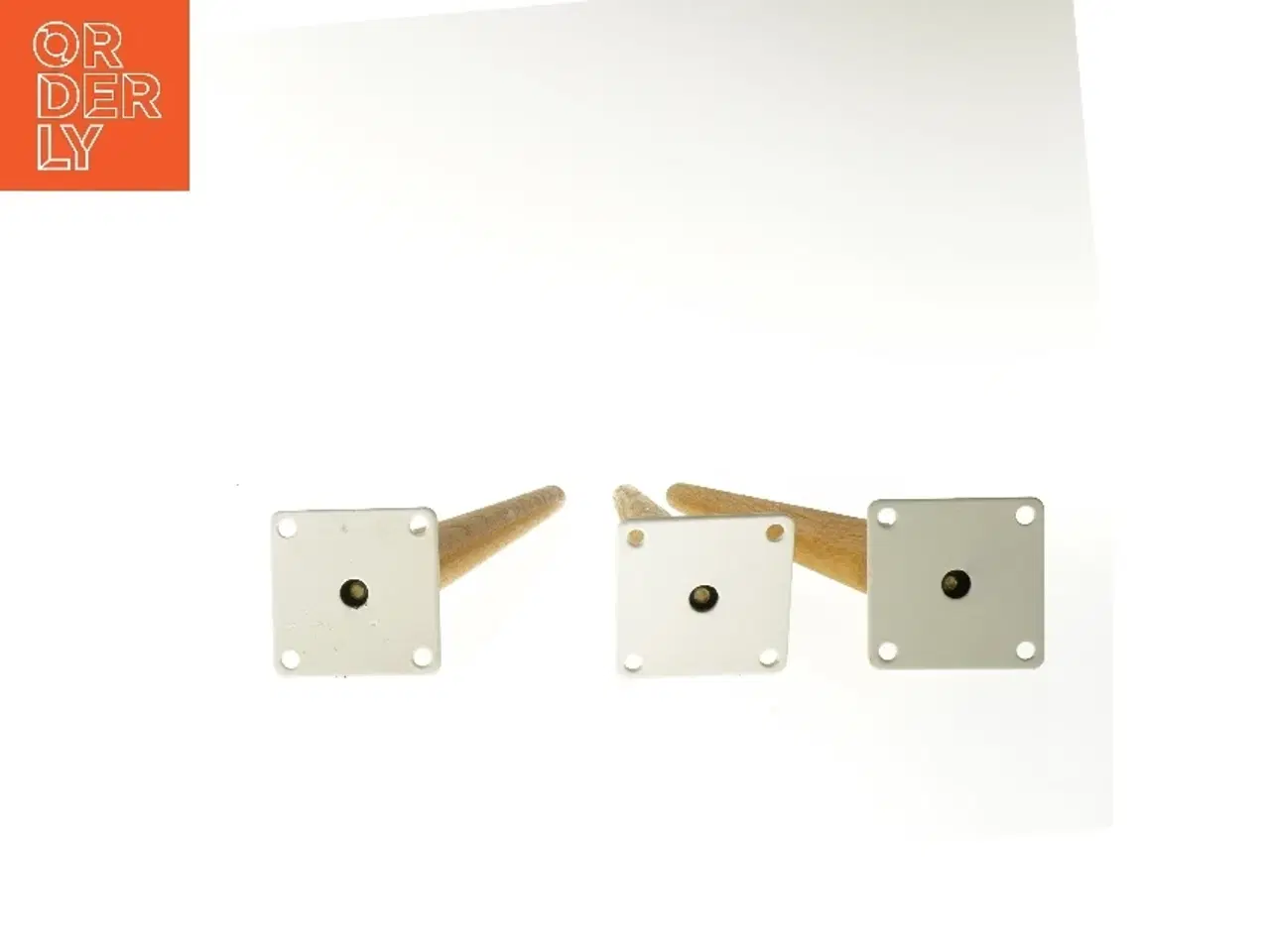 Billede 4 - Sæt af bordben i træ (str. 43 cm)