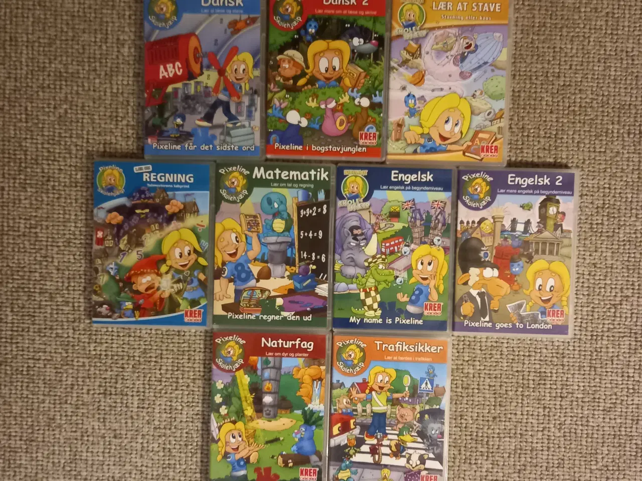 Billede 1 - Lærings-spil Pixeline og andre