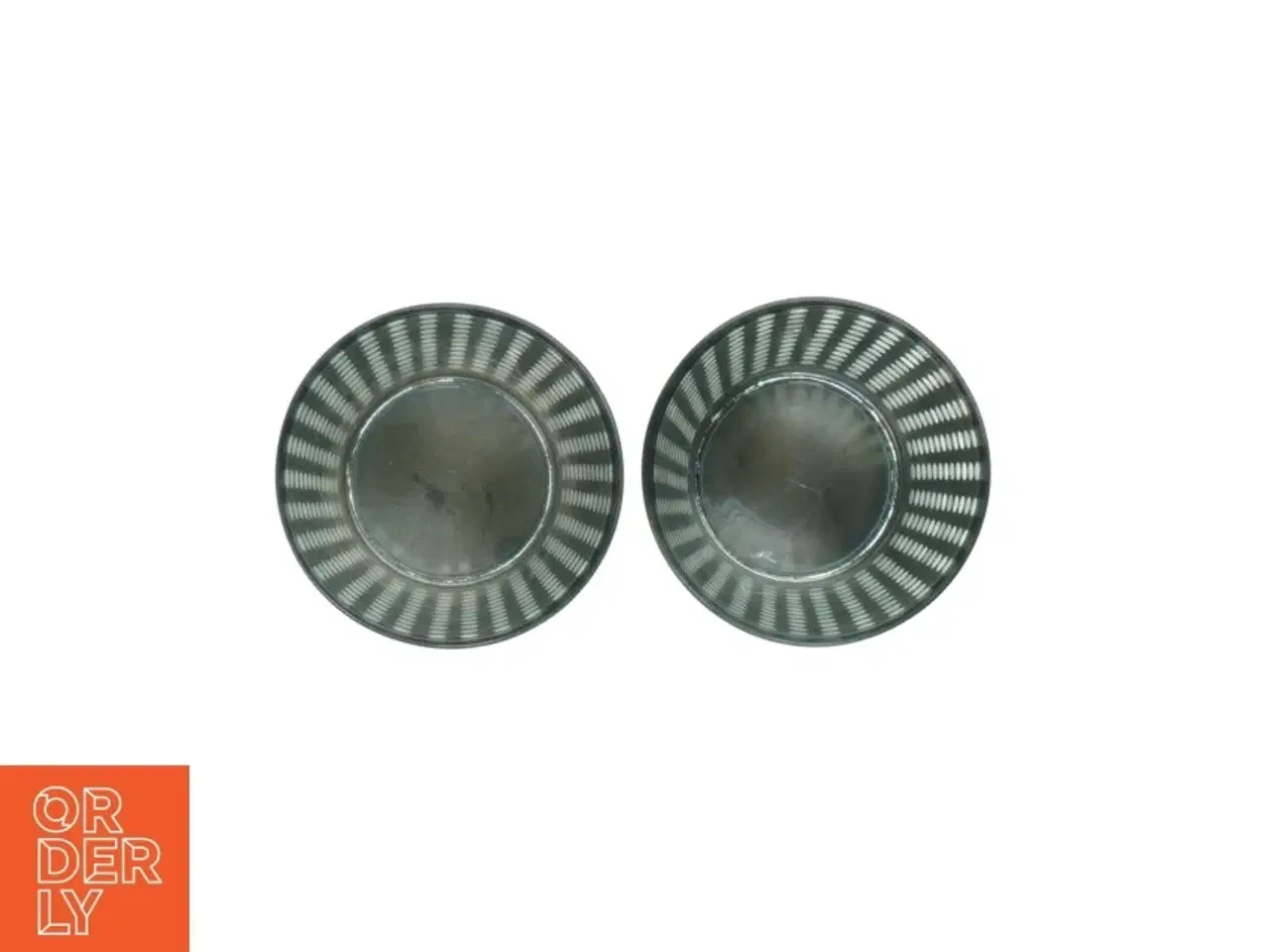 Billede 3 - Fyrfadslysestager 2 styks fra KJ Collection (str. 7 x Ø7,5 cm)
