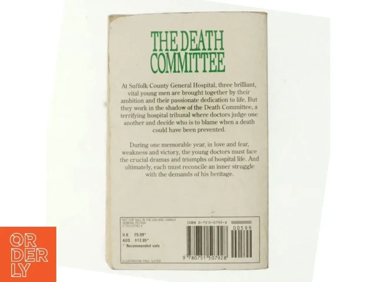Billede 3 - The Death Committee af Noah Gordon (Bog)