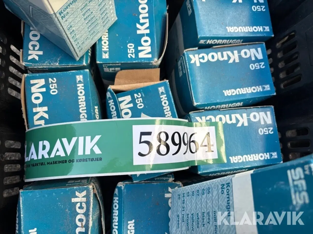 Billede 12 - Montageskruer Korrugal No-knock til tagplader - 33 kasser