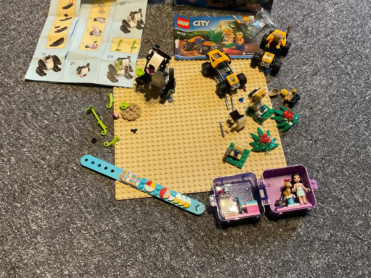 Billede 1 - LEGO BYGGEPLADE og div LEGO.