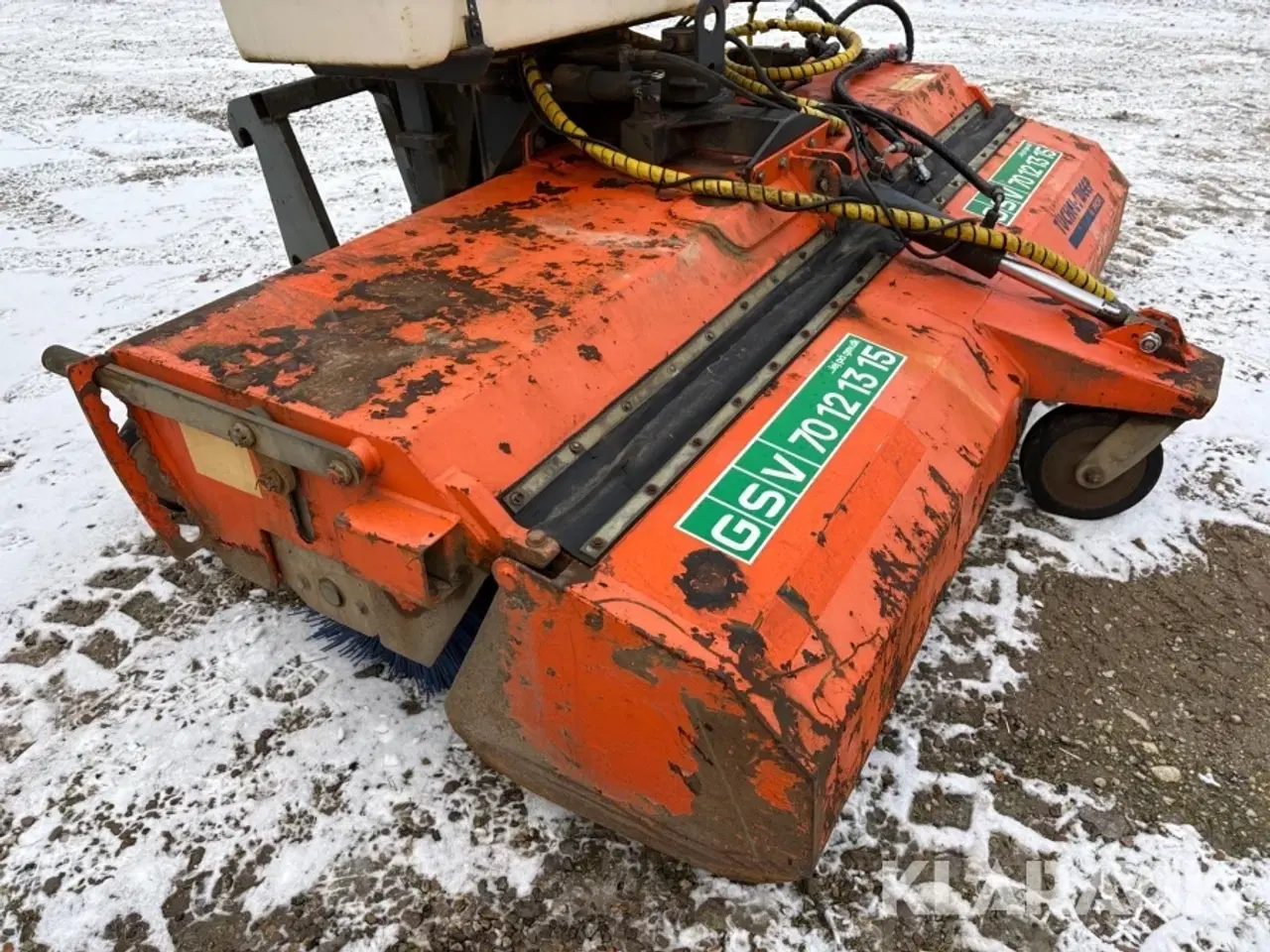 Billede 12 - Hydraulisk kost med vandtank Tuchel Profi 600