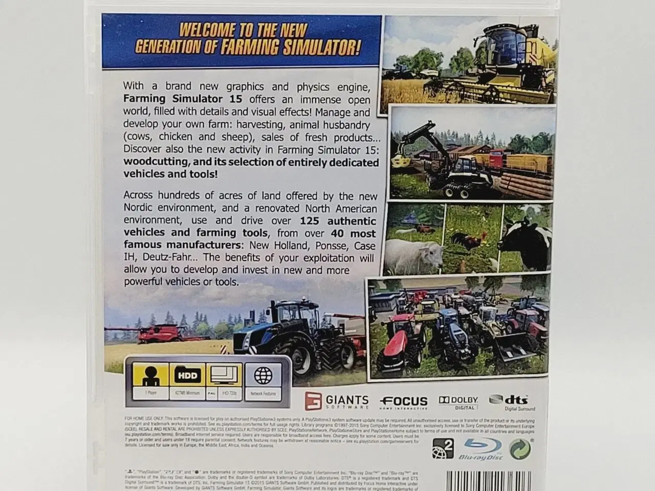 Billede 2 - ⭐️· PS3: Farming Simulator 15