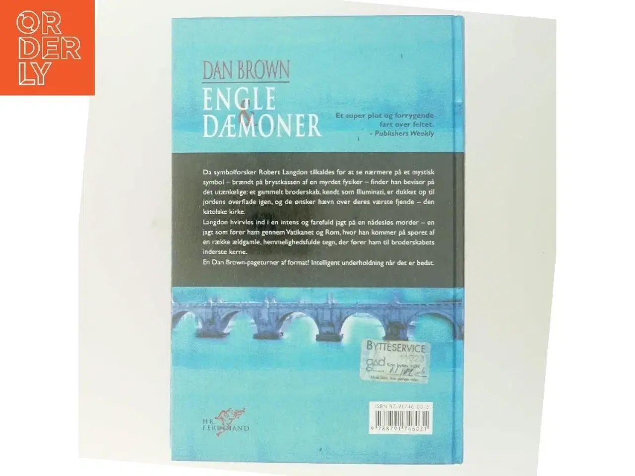 Billede 3 - Engle & dæmoner af Dan Brown (Bog)