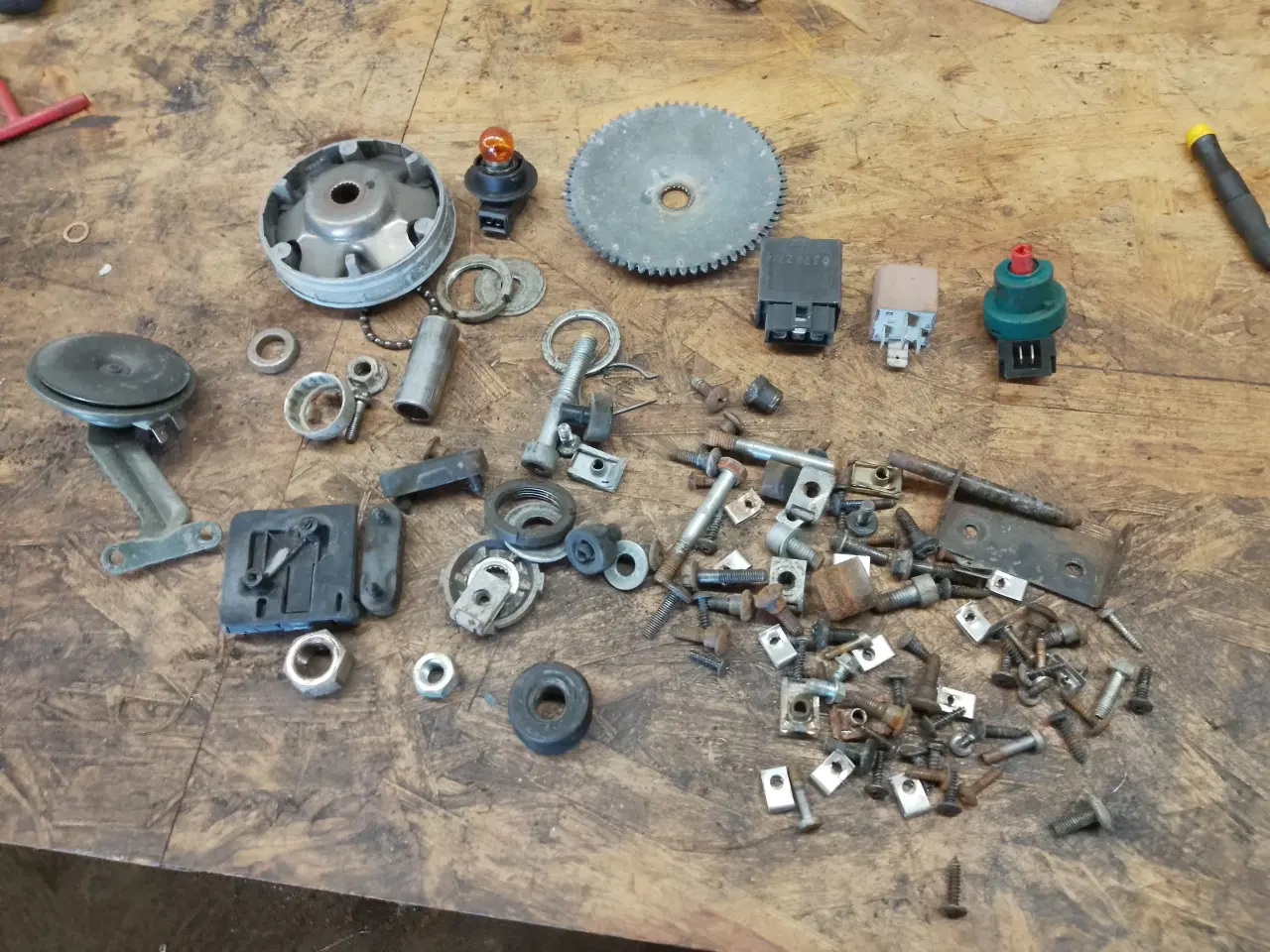 Billede 1 - Dele til Piaggio nrg sælges 