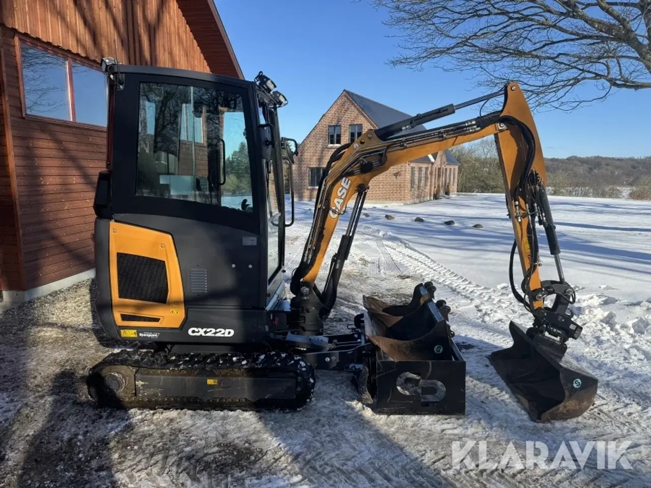 Billede 4 - Minigraver Case Cx22D med compacttilt