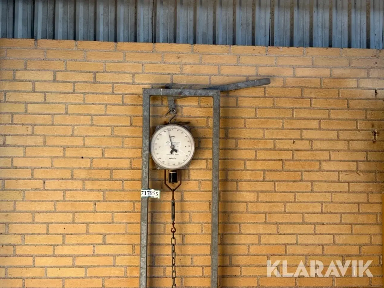 Billede 4 - Vægt Bjerringbro vægte 2000 kg