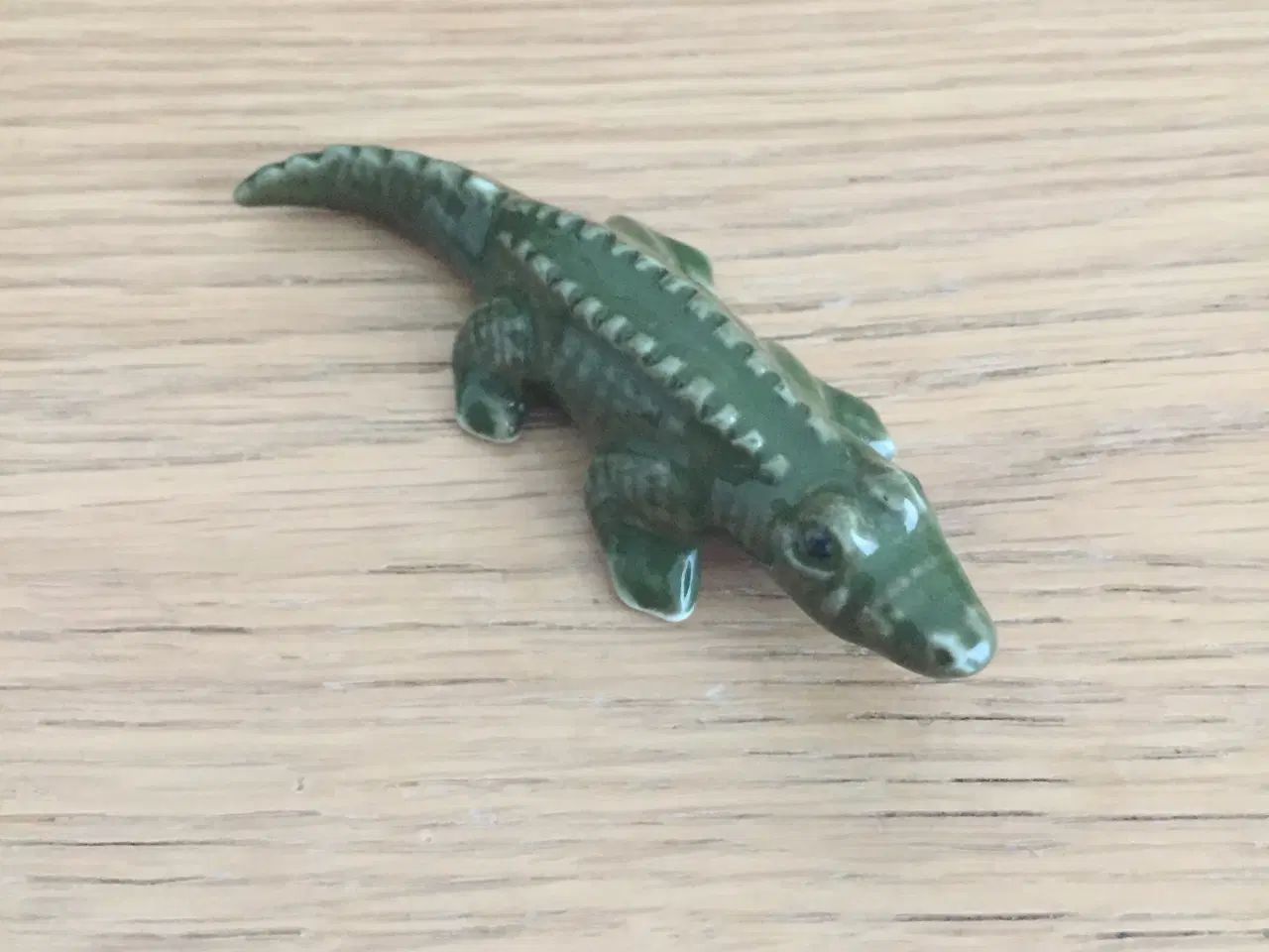 Billede 1 - Lille krokodille / alligator figur