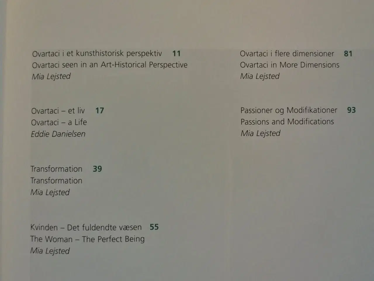 Billede 2 - ovartaci, red. af eddie danielsen 