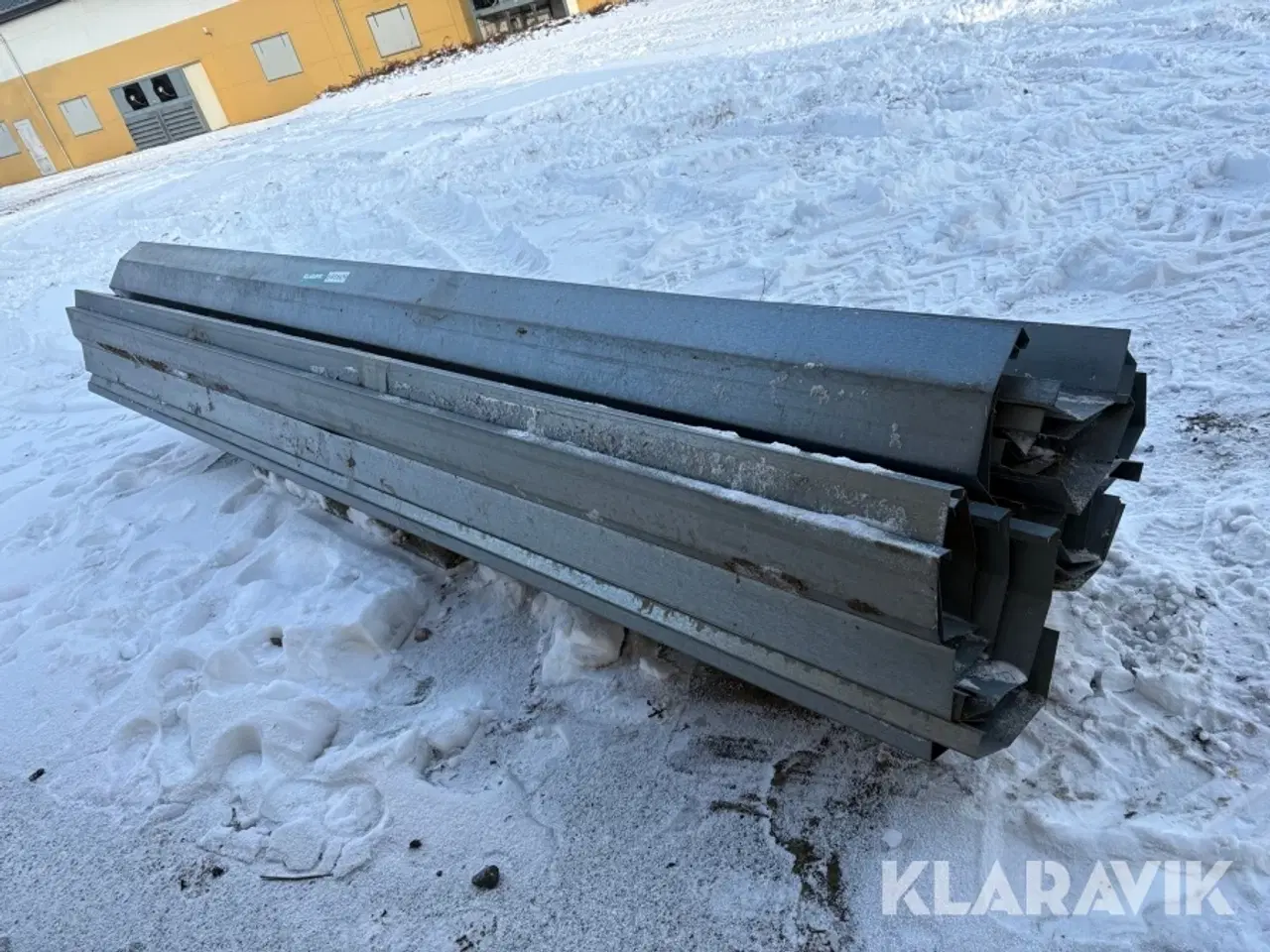 Billede 4 - Galvaniseret stål profiler 34 styk